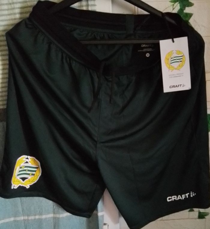 Short de foot officiel femme vintage hammarby (Suède) taille M