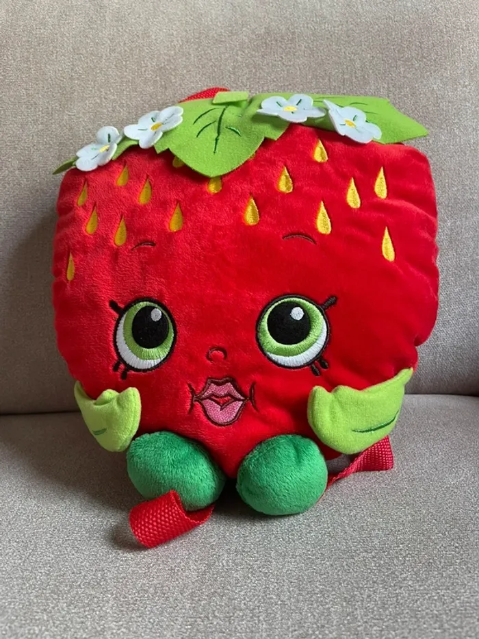 Sac à dos fraise