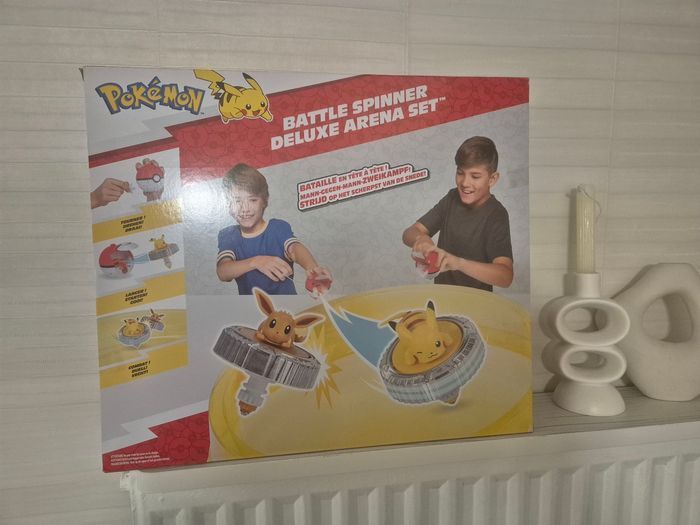 Pokemon Battle Spinner Arena Set- 4 toupies - photo numéro 4