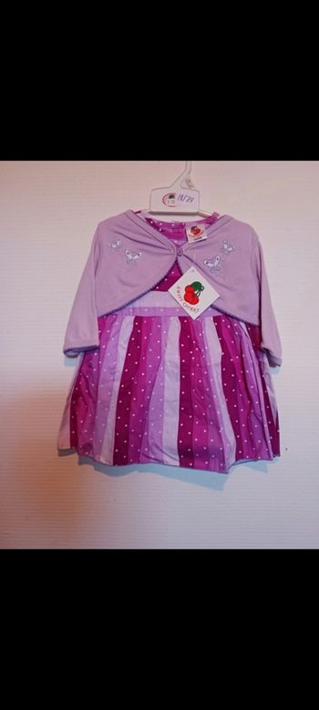 Robe et boléro assorti  18/23 mois