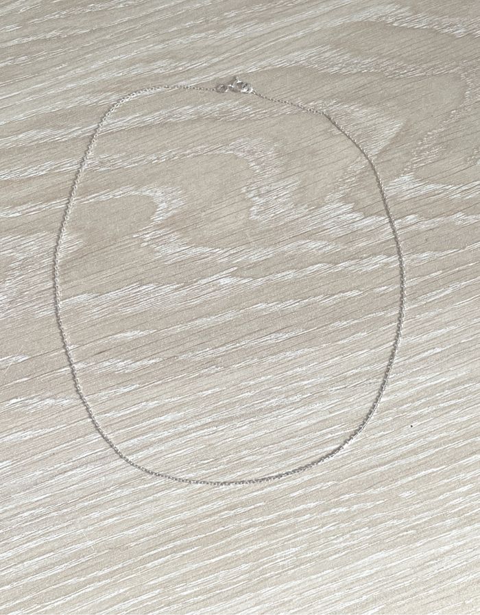 Chaîne en argent 40 cm