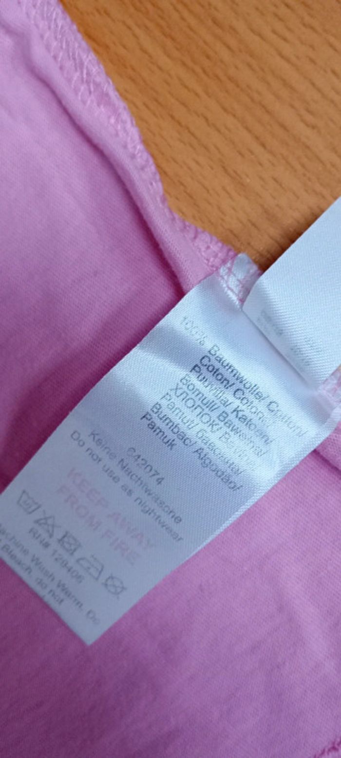 T-shirt 80/86 cm rose - photo numéro 6