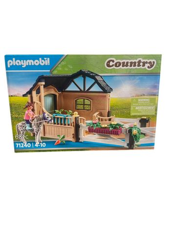 Playmobil 71240 Country extension box avec cheval neuf