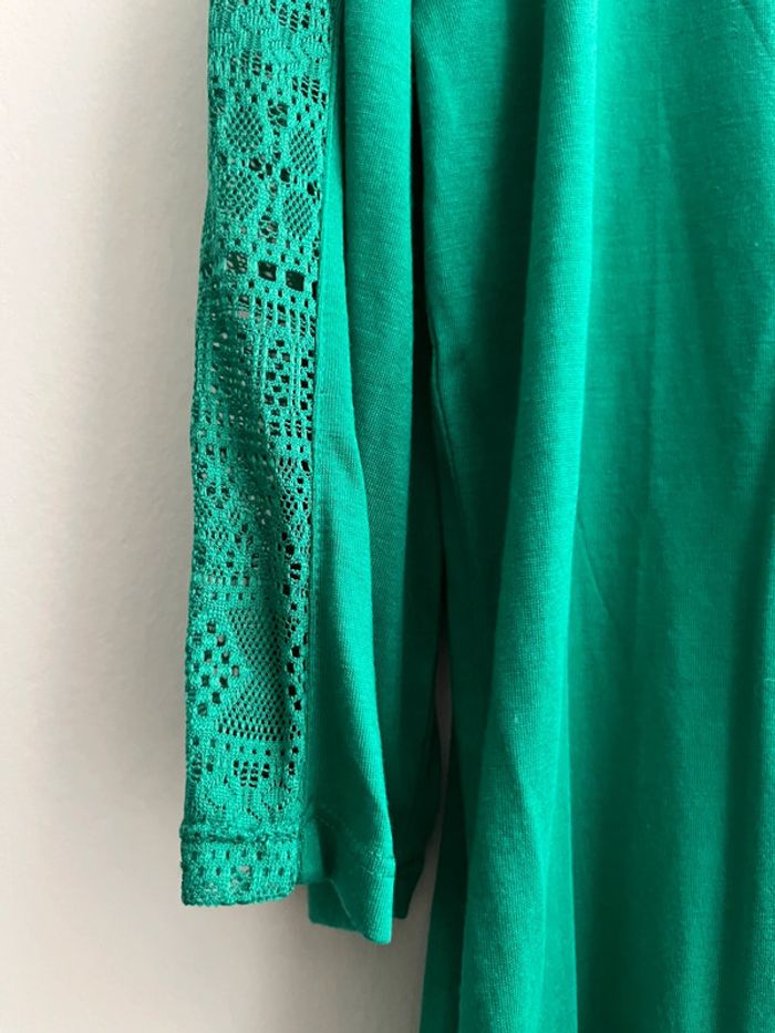 Tee shirt manches 3/4, taille S - photo numéro 2