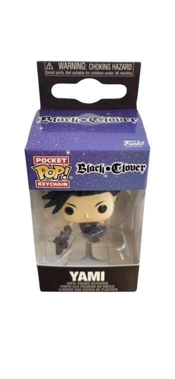 Figurine porte clés Funko Pop Black Clover Yami neuf