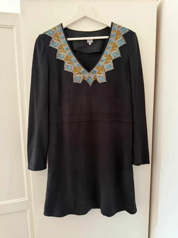 Superbe robe fluide brodée Amenapih - Wild 🌸 T 2 36 38 - photo numéro 7