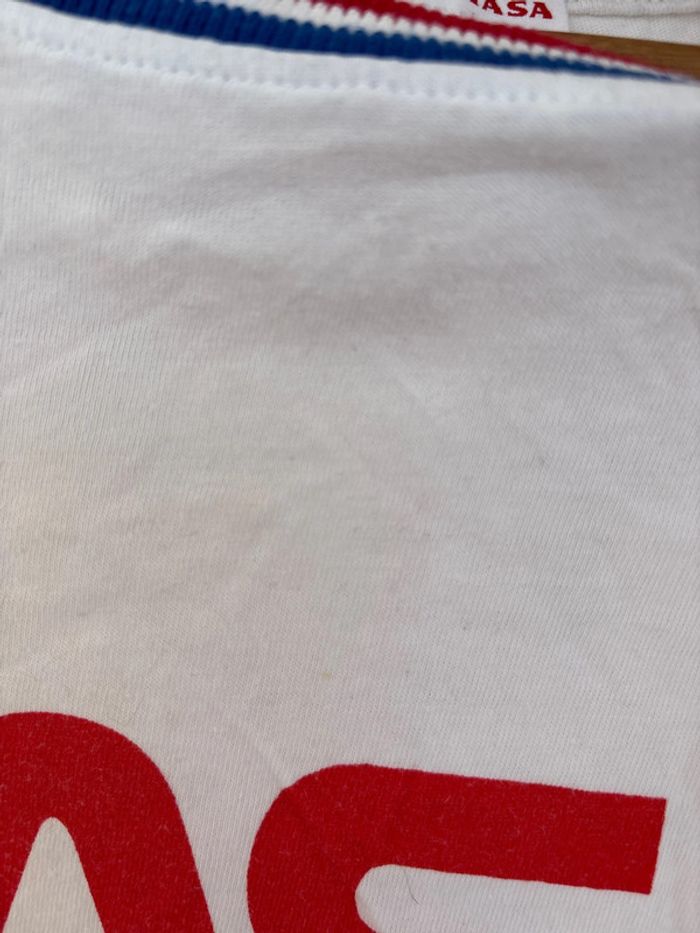 t shirt blanc et rouge Nasa - photo numéro 6