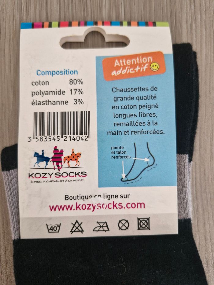 Chaussettes montantes équitation - photo numéro 4