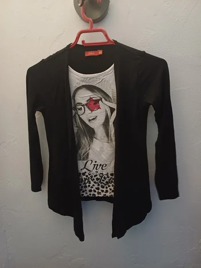 Lot de 2 T-shirt manches longues - photo numéro 2