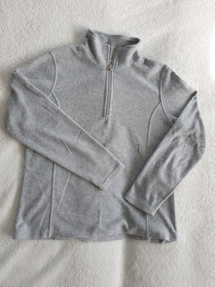 Polaire gris femme L