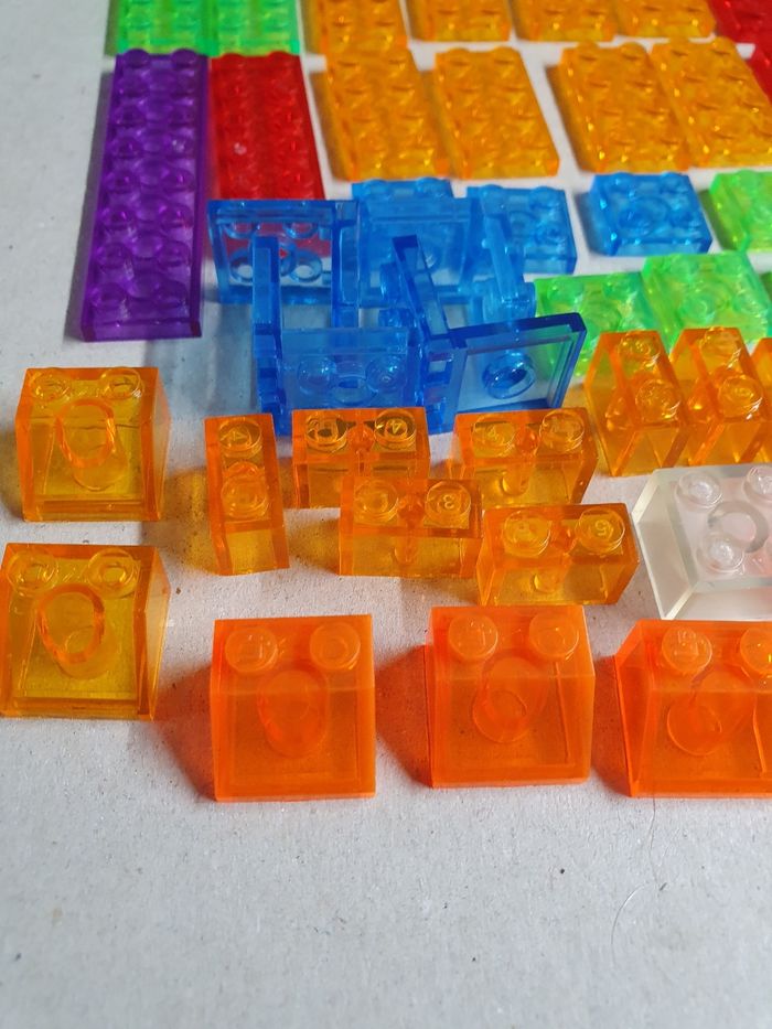 Lot de pièces de construction transparentes - photo numéro 7