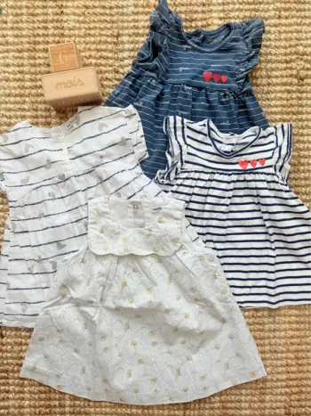 Lot robes Vertbaudet 6mois / 68cm