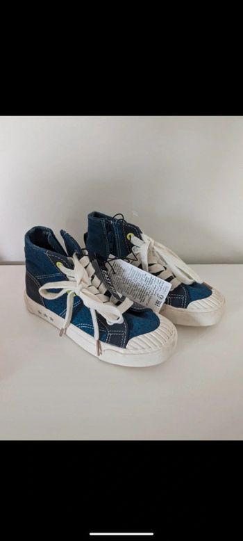 Baskets montantes jean 30 Kiabi