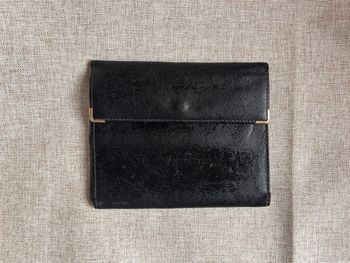 👜 Portefeuille Vintage "Le Tanneur" - Cuir Noir - Made in France