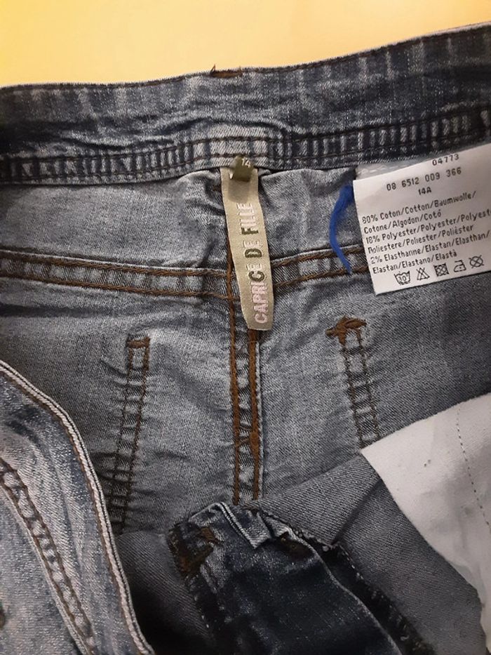 Short jeans fille 14 ans - photo numéro 3