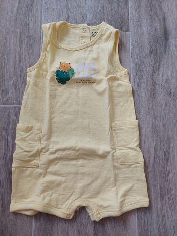 Barboteuse sans manche