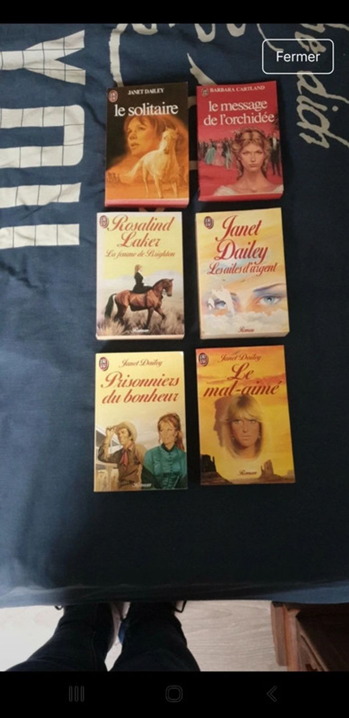 Lot de 23 livres arlequin - photo numéro 3