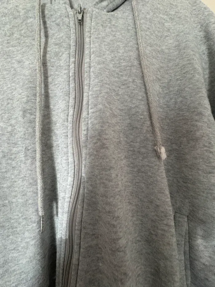 Veste grise courte – Taille M - photo numéro 3