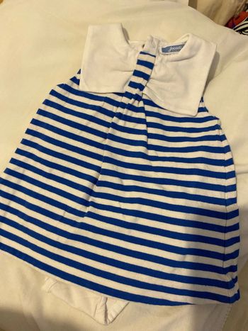 Robe jacadi avec body intégré