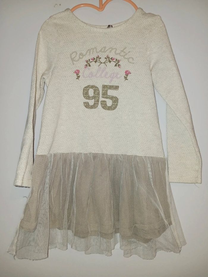 Robe beige grise