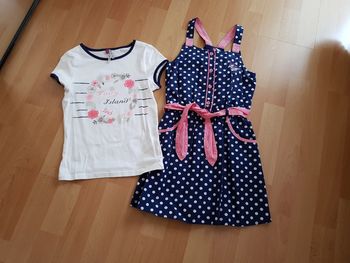 Robe et tee-shirt orchestra 8ans neufs