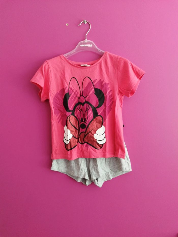 Pyjama short fille Minnie Disney taille 8 ans b7