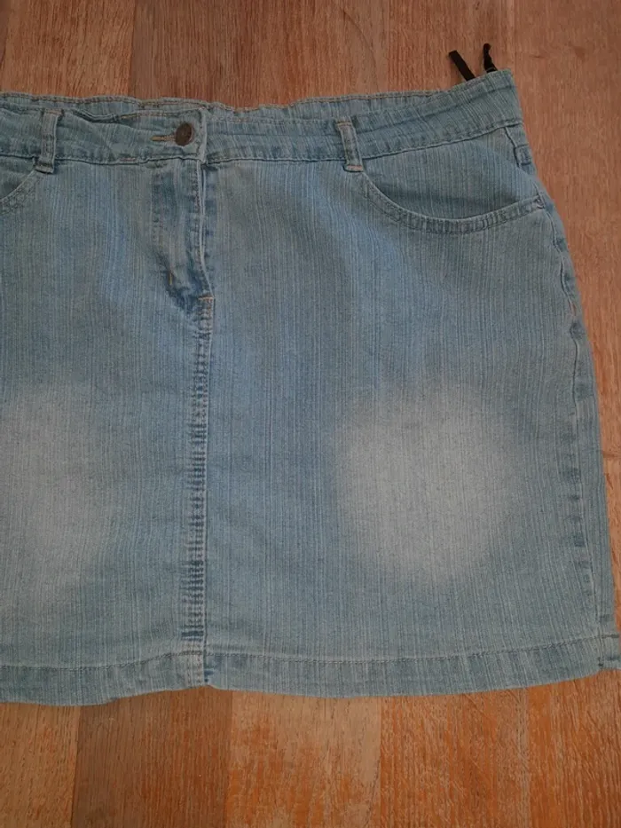 Jupe en jean taille 46 - photo numéro 2