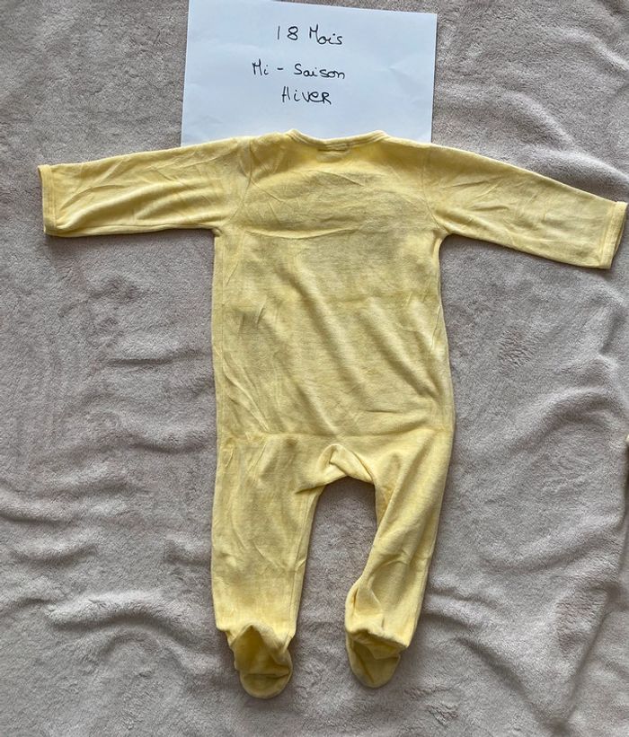Lot 4 pyjamas chauds - 18 mois - Petit bateau & autres - TBE - photo numéro 9