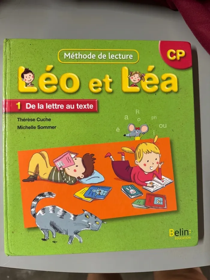 Livre Léo et Léa CP: méthode de lecture. De la lettre au texte