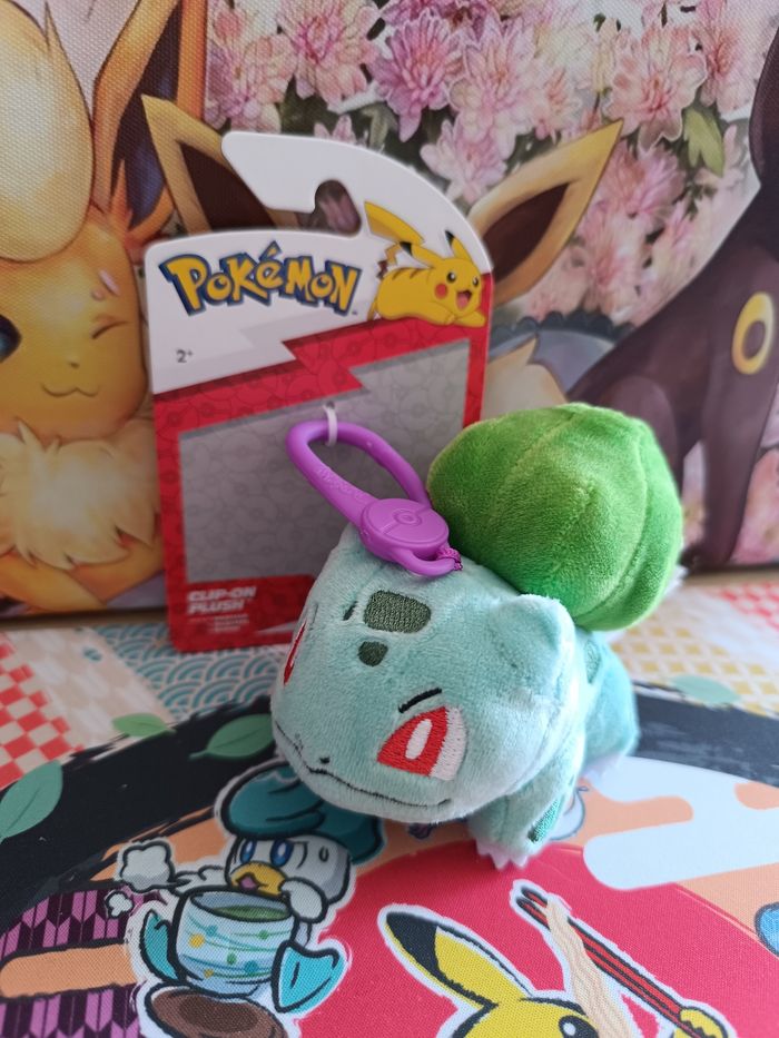 Porte Clés peluche Pokemon  Bulbizarre - photo numéro 2