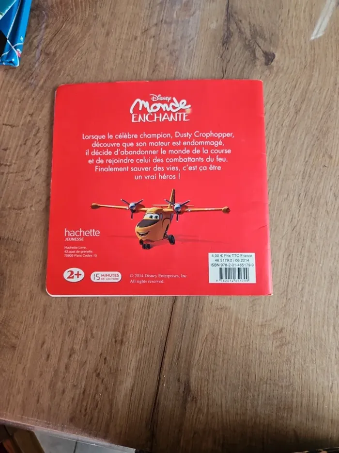 Livre disney Plane 2 - photo numéro 4