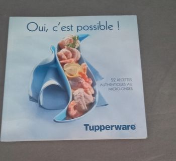 Livre de cuisine Tupperware