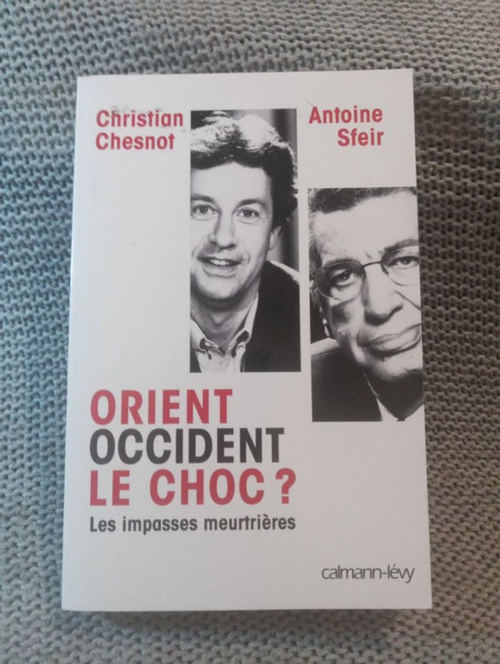 Christian Chesnot/Antoine Sfeir - Orient occident le choc?