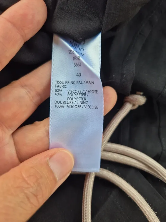 Robe chemise noire Karl Marc John 40 - photo numéro 5