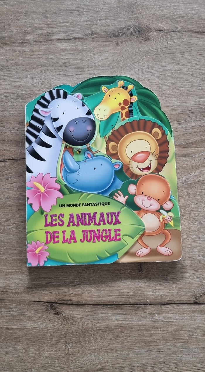 Livre Les animaux de la jungle
