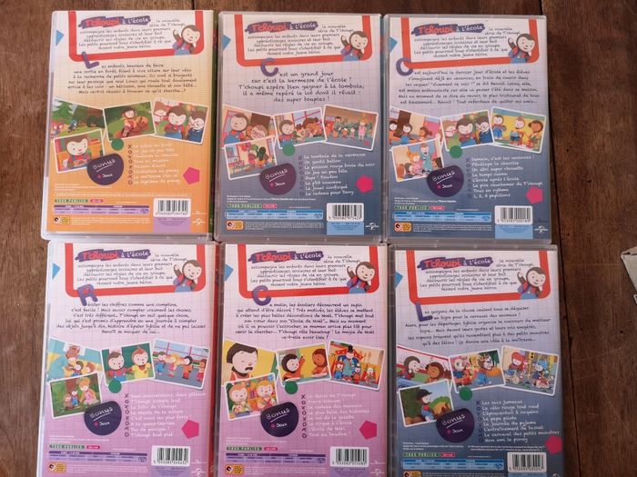 Lot de 6 dvd tchoupi - photo numéro 3