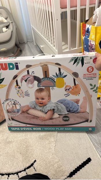 Tapis d’éveil Bois