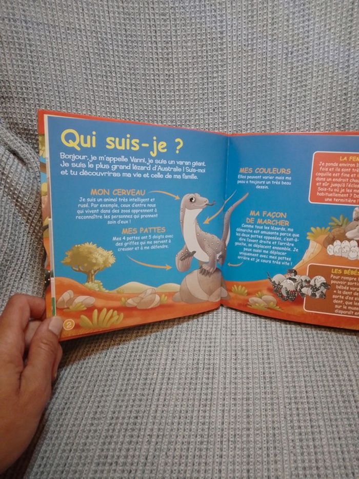 Le Varan géant - série "Animaux de la Savane" N.21 / Ed. Altaya - photo numéro 3