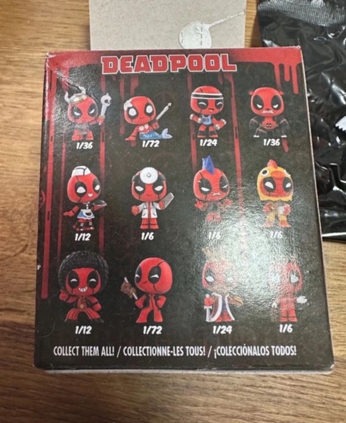 Figurines deadpool Marvel mystère minis funko - photo numéro 4