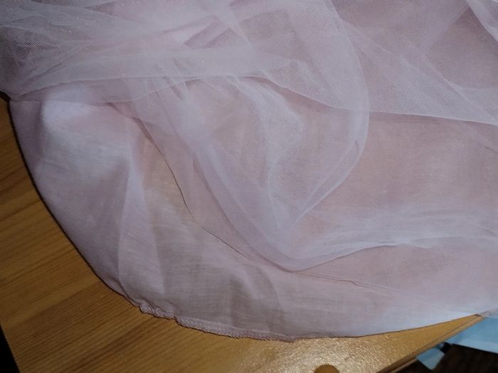 Robe rose et blanc enfant 7-8 ans-140 cm - photo numéro 6