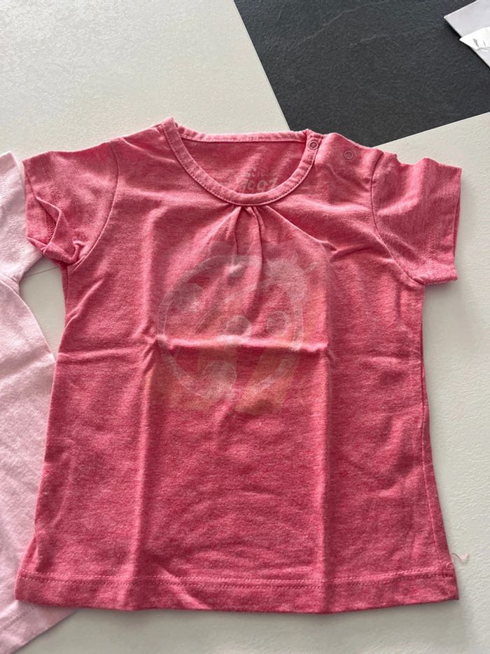Lot de deux tee shirt 64 12 mois - photo numéro 2