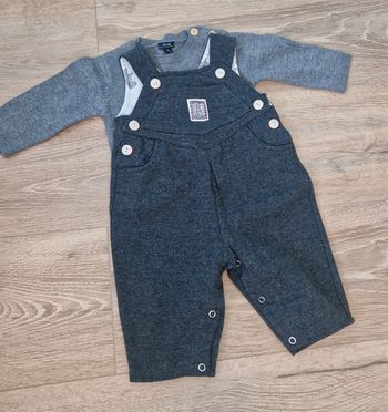 Ensemble salopette + pull