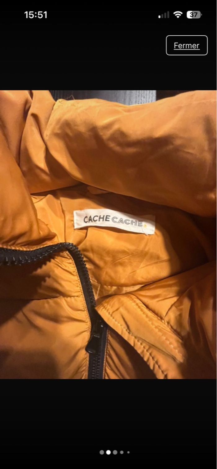 Doudoune femme cache cache