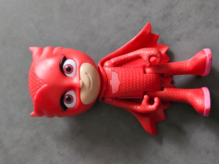 Figurine parlante (français/anglais) Bibou 8cm pyjamasques PJ Masks, Très bon état, très très propre - photo numéro 9