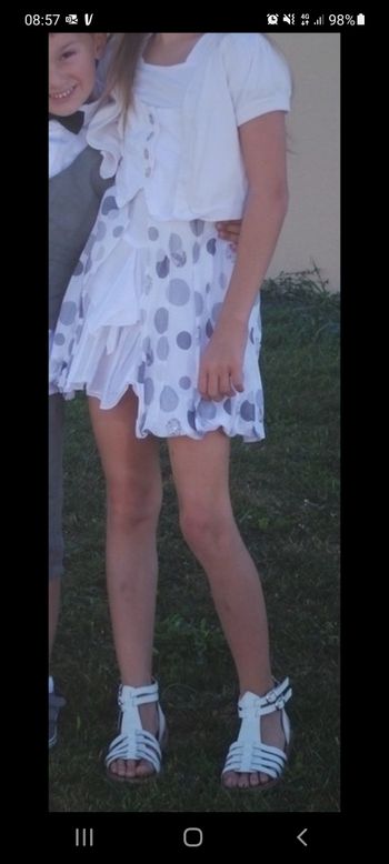 Robe 8ans superposée