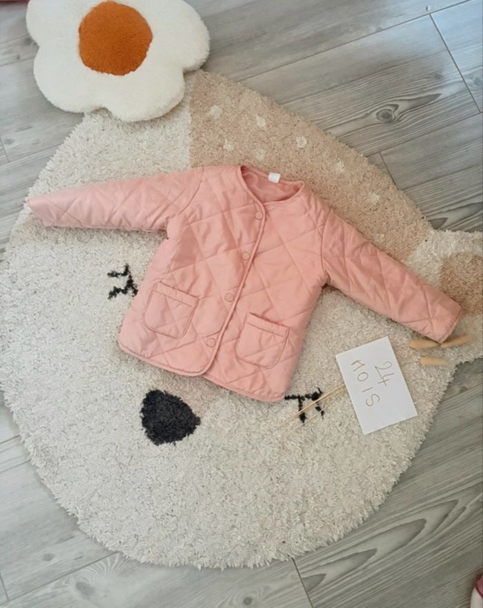 Doudoune légère fille 24 mois