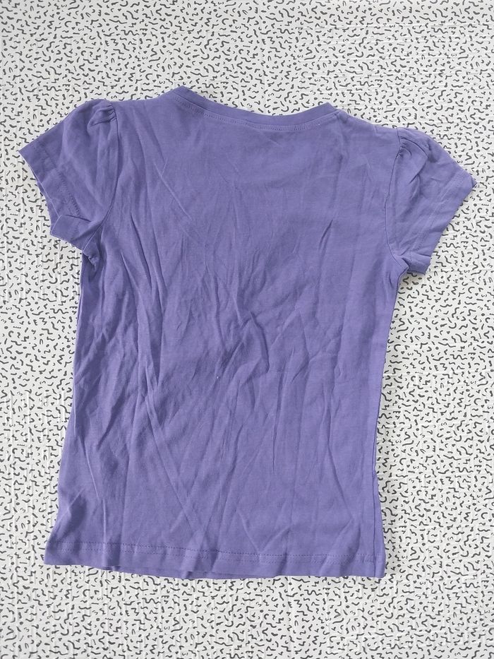 Tee-shirt violet fille neuf 8 ans - photo numéro 3