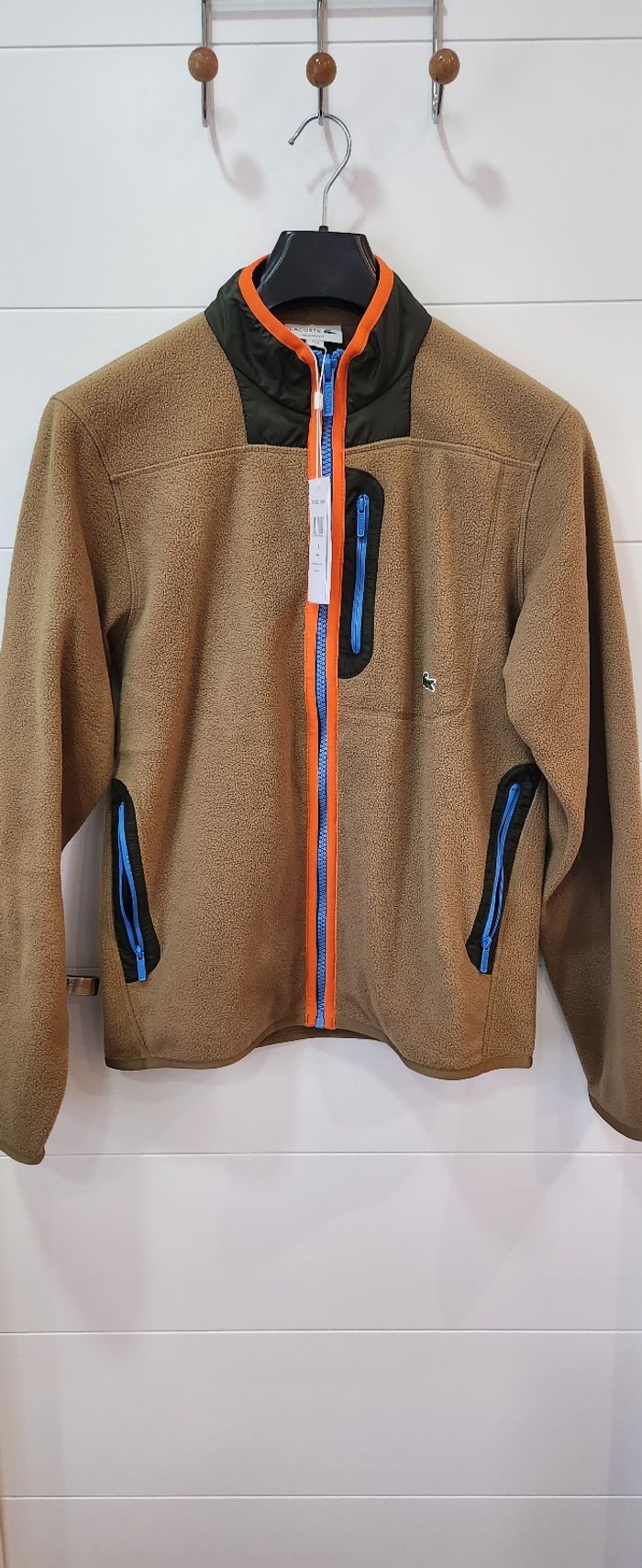 Veste polaire Lacoste – Taille S - photo numéro 2