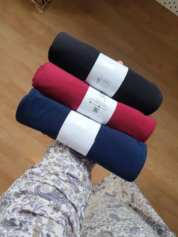 Foulard hijab jersey premium luxe - photo numéro 9