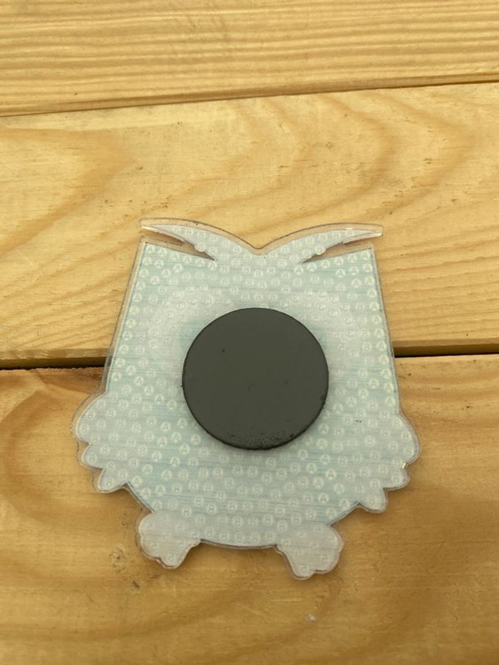 Magnet hibou 🦉 en Diamond painting - photo numéro 2